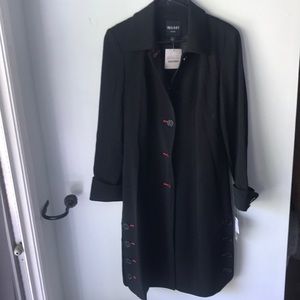 Insight long Zelda coat black size 6